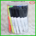 Vibrant colors high quality erasable ink easy wipe marker